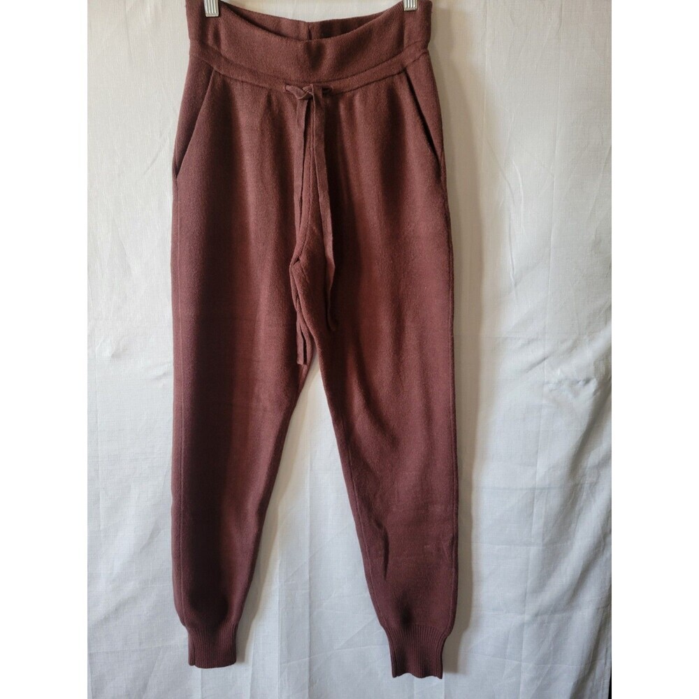Abercrombie & Fitch Soft A&F Collection Maroon Jogger Sweatpants Women’s Size S